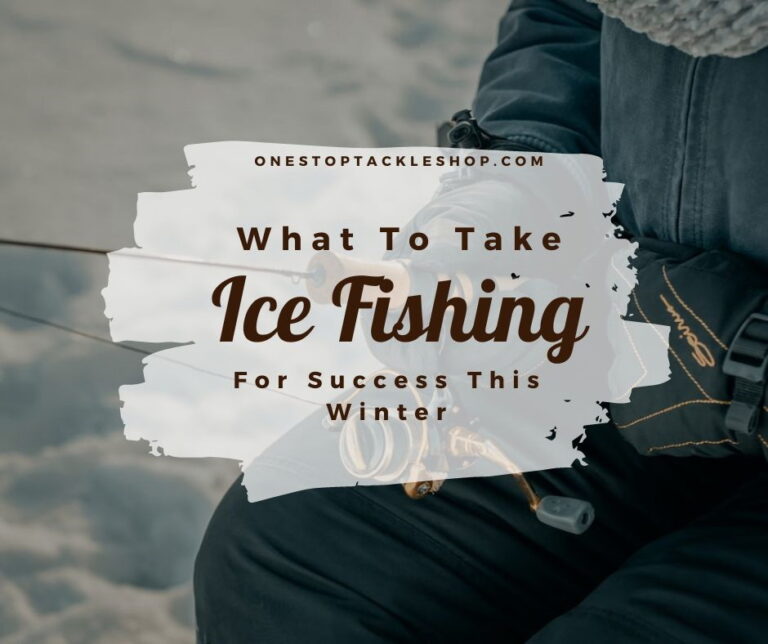 What To Take Ice Fishing For Success